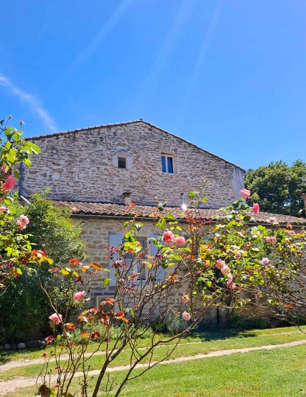 Mas Notre-Dame, Adult Only, Situation Ideale, Grand Jardin Paisible Grospierres Exterior foto